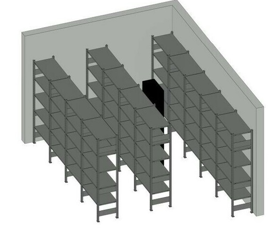 Regale planen in 3D