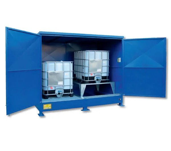 IBC-Schrank für zwei IBC