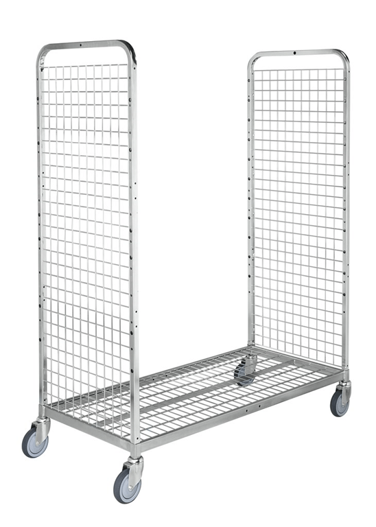 Modularer Kommissionierwagen mit Gitterwänden bis 300 kg