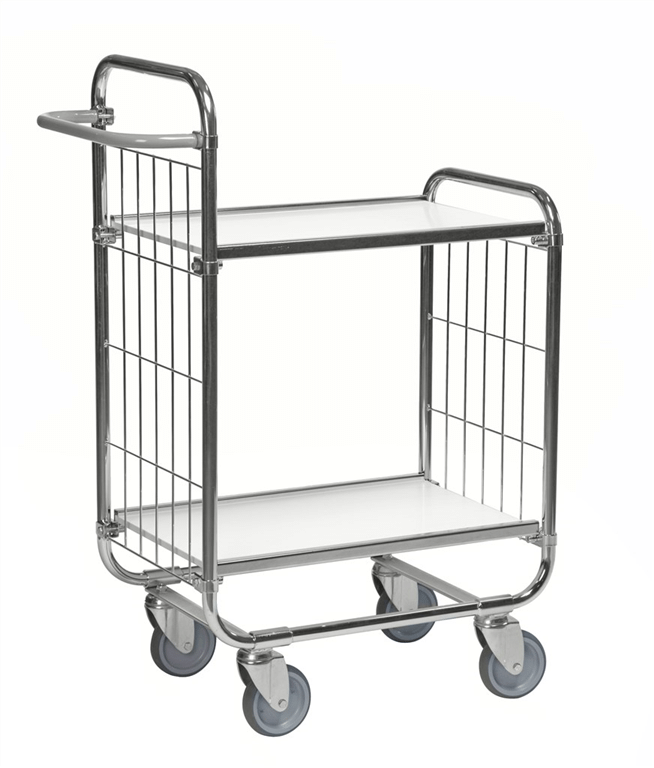 Regalwagen mit verstellbaren Böden