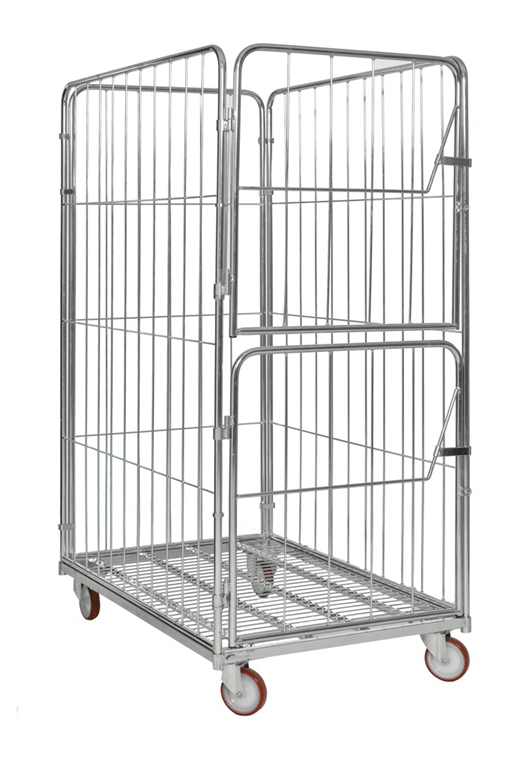 Vierseitiger Rollcontainer bis 600 kg